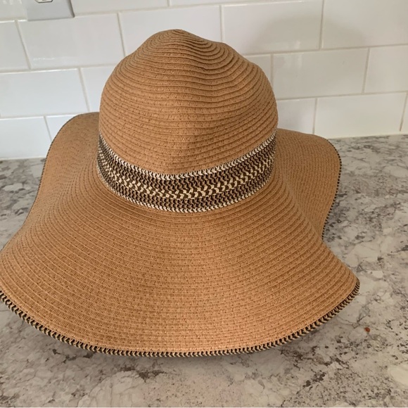 Rampage Floppy Sun Women’s Hat Tan Summer Spring Fall 
One Size - Picture 1 of 2